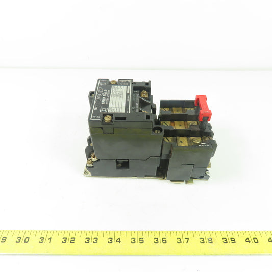 Square D 85366 SBG2 Nema Size 0 Motor Starter Contactor 600V 5HP 120V Coil