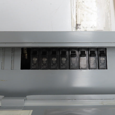 GE AQC3122ATX 225A 12-Space Circuit Panelboard 208Y/120V 3PH 4W (8) 60A Breakers