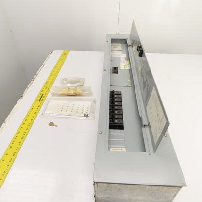 GE AQC3122ATX 225A 12-Space Circuit Panelboard 208Y/120V 3PH 4W (8) 60A Breakers