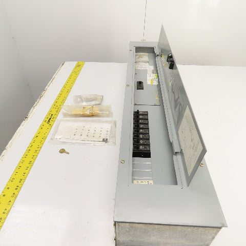 GE AQC3122ATX 225A 12-Space Circuit Panelboard 208Y/120V 3PH 4W (8) 60A Breakers