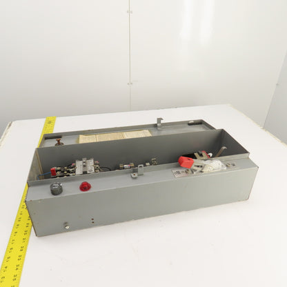 Westinghouse A204S1AAABLT Size 1 Fusible Combination Motor Starter 10HP 120V Coi