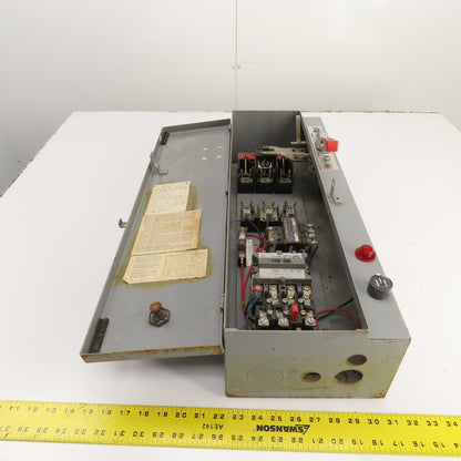 Westinghouse A204S1AAABLT Size 1 Fusible Combination Motor Starter 10HP 120V Coi