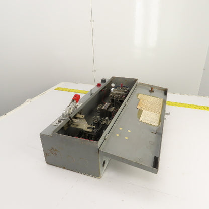 Westinghouse A204S1AAABLT Size 1 Fusible Combination Motor Starter 10HP 120V Coi