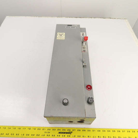 Westinghouse A204S1AAABLT Size 1 Fusible Combination Motor Starter 10HP 120V Coi