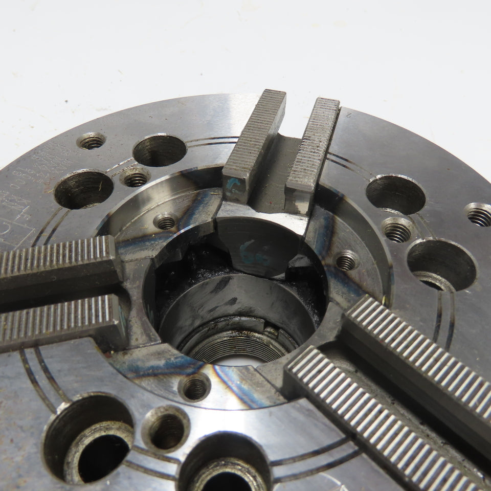 MMK ZA5-6-46-30 6-1/2" 3-JAW Open Center Power Lathe Chuck 6000RPM