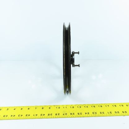 Browning BK110H Single Sheave QD V-Belt Pulley Sheave 10-3/4" OD 4L 5L B Section