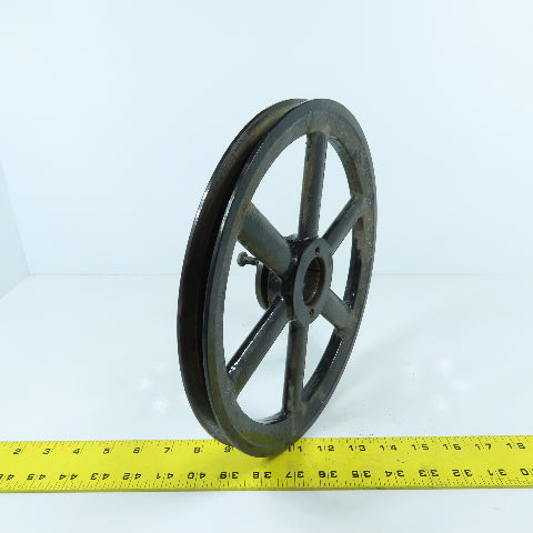 Browning BK110H Single Sheave QD V-Belt Pulley Sheave 10-3/4" OD 4L 5L B Section