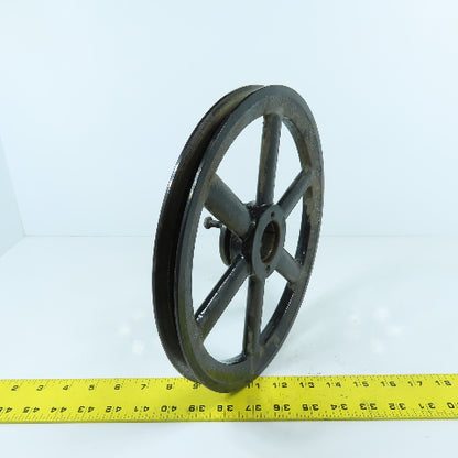 Browning BK110H Single Sheave QD V-Belt Pulley Sheave 10-3/4" OD 4L 5L B Section