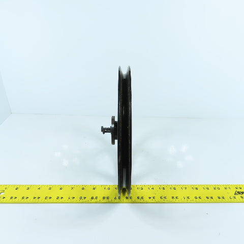Browning BK110H Single Sheave QD V-Belt Pulley Sheave 10-3/4" OD 4L 5L B Section