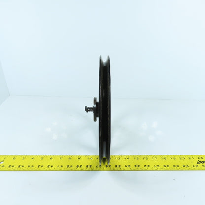 Browning BK110H Single Sheave QD V-Belt Pulley Sheave 10-3/4" OD 4L 5L B Section