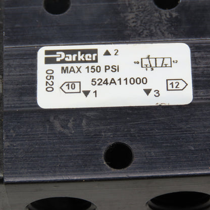 Parker 524A11000 3/2 Position Cam Roller Pneumatic Limit Switch Valve