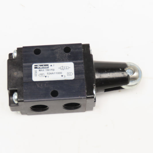 Parker 524A11000 3/2 Position Cam Roller Pneumatic Limit Switch Valve