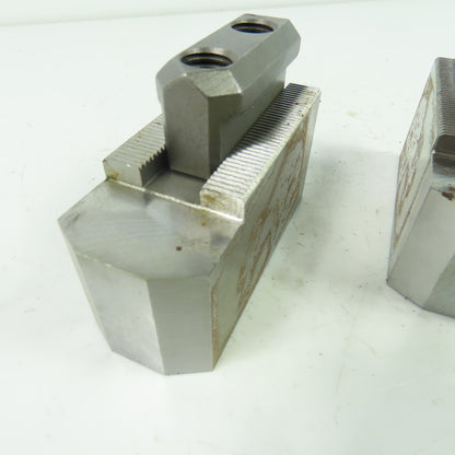 79mm" L x 34mm" W x 40mm H Lathe Chuck Jaw Set Of 3