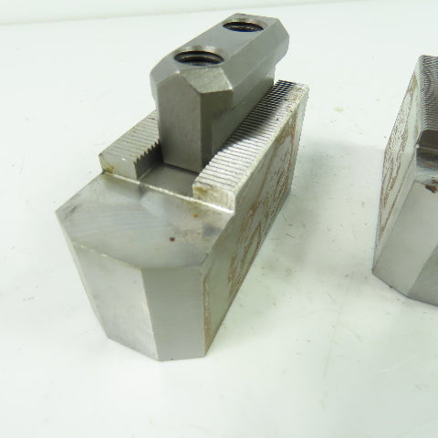 79mm" L x 34mm" W x 40mm H Lathe Chuck Jaw Set Of 3