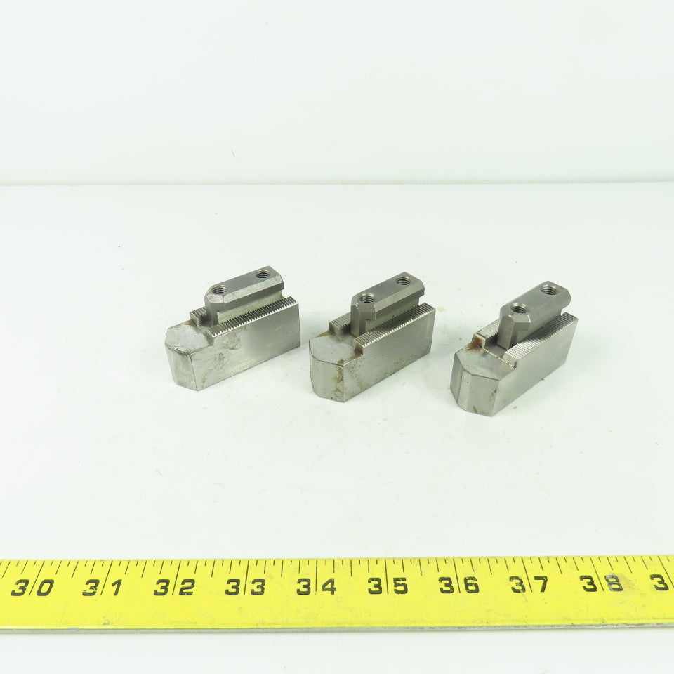 70mm" L x 27mm" W x 30mm H Lathe Chuck Jaw Set Of 3
