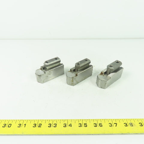 70mm" L x 27mm" W x 30mm H Lathe Chuck Jaw Set Of 3