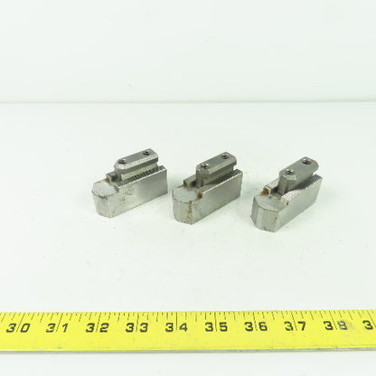 70mm" L x 27mm" W x 30mm H Lathe Chuck Jaw Set Of 3