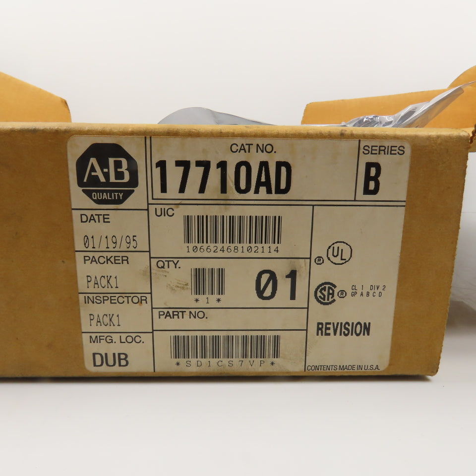 Allen Bradley 1771-OAD Ser B 12 To 120VAC Output Module (Very Clean W/ Box)