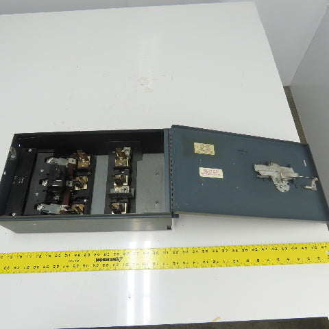 General Electric QMR364 200A Fusible Interrupter Panelboard Switch 3-Pole 600VAC