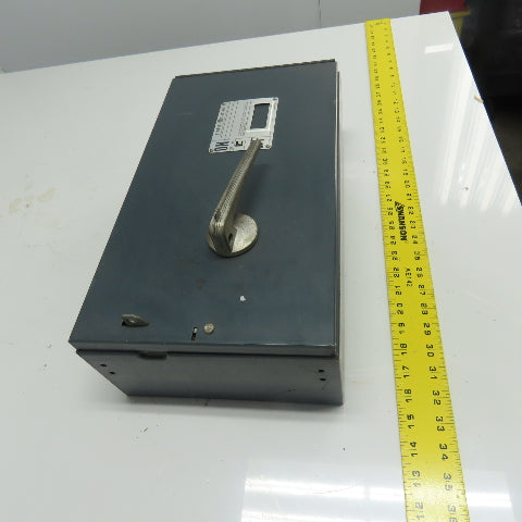 General Electric QMR364 200A Fusible Interrupter Panelboard Switch 3-Pole 600VAC
