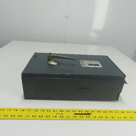 General Electric QMR364 200A Fusible Interrupter Panelboard Switch 3-Pole 600VAC
