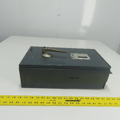 General Electric QMR364 200A Fusible Interrupter Panelboard Switch 3-Pole 600VAC