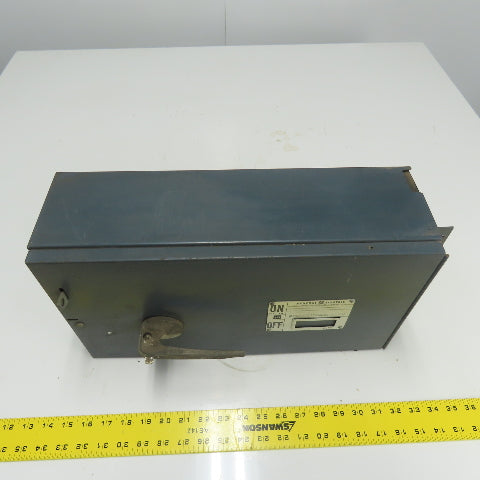 General Electric QMR364 200A Fusible Interrupter Panelboard Switch 3-Pole 600VAC