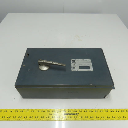 General Electric QMR364 200A Fusible Interrupter Panelboard Switch 3-Pole 600VAC
