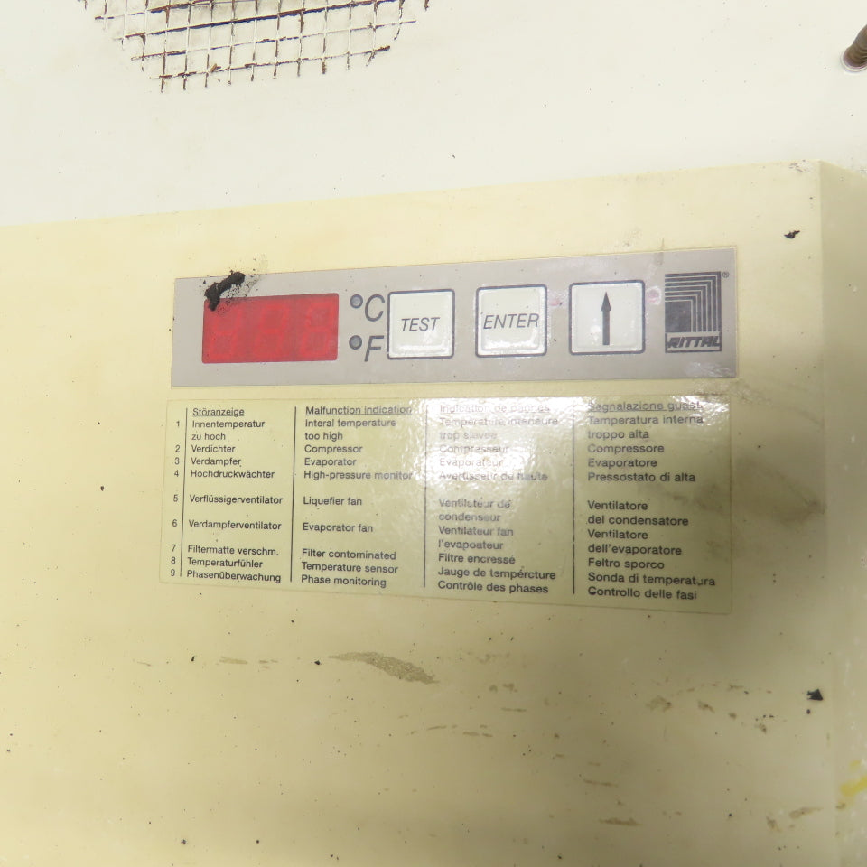 Rittal SK 3293500 Panel Wall Mount Electrical Enclosure Cooling Unit 230V 1Ph