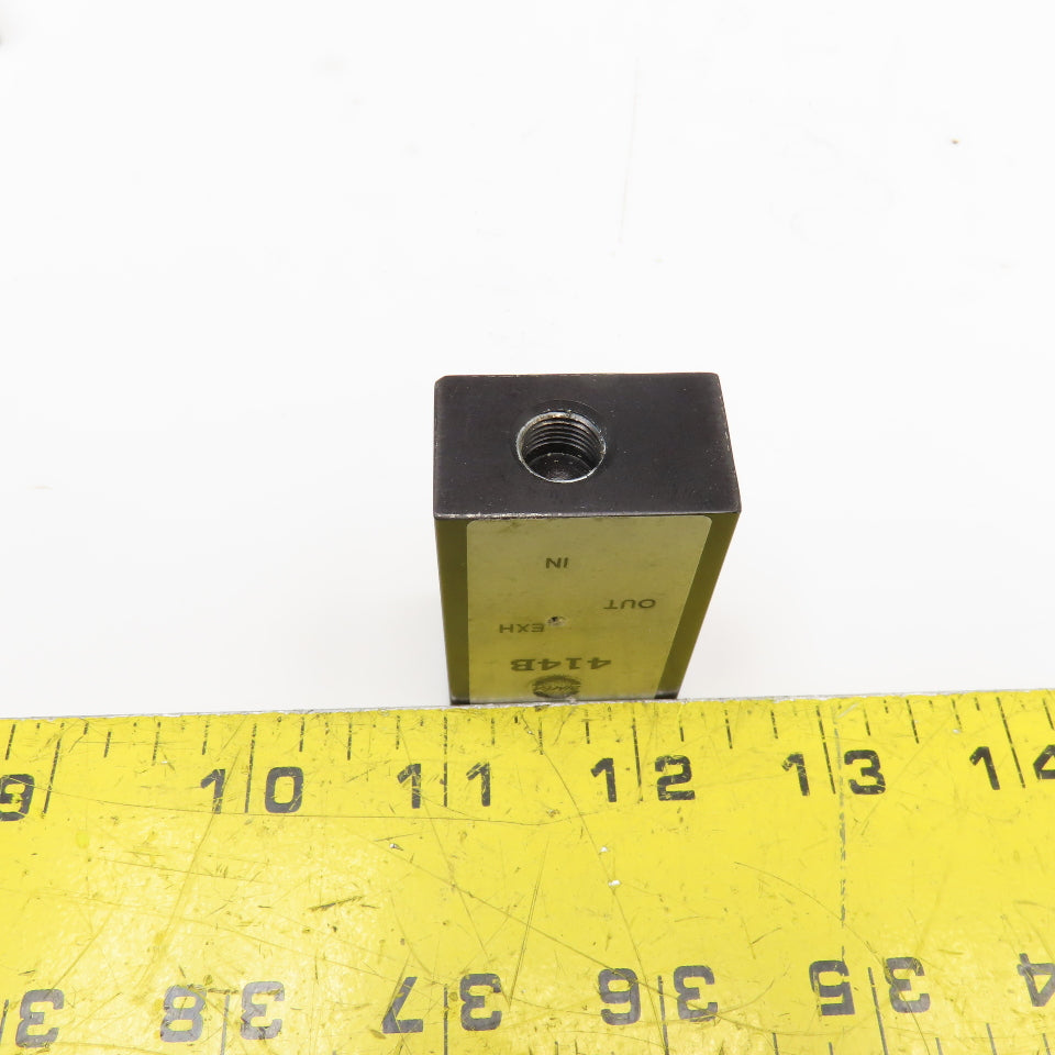 Bimba 414B Pneumatic Impulse Relay 1/8" NPTF