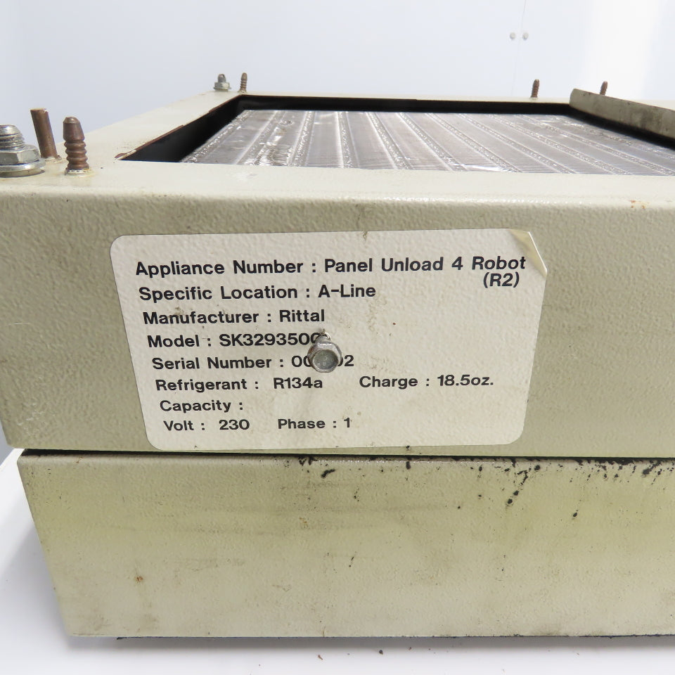 Rittal SK 3293500 Panel Wall Mount Electrical Enclosure Cooling Unit 230V 1Ph