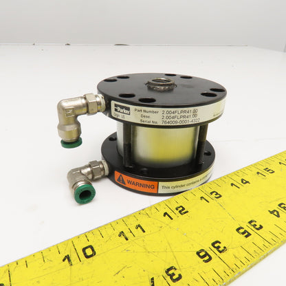 Parker 2.004FLPR41.00 2" Bore 1" Stroke Single Acting Spring Return Air Cylinder
