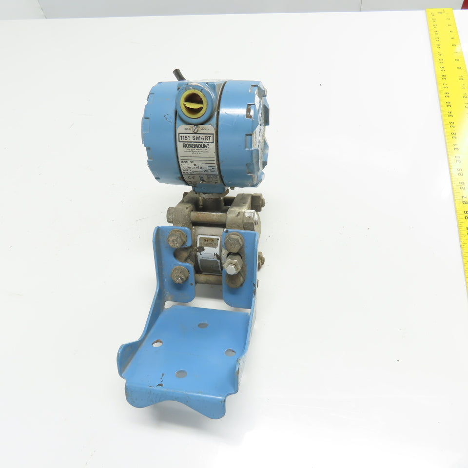 Rosemount 1151GP0S22B1 Pressure Transmitter 45VDC 6000PSI 4-20mA