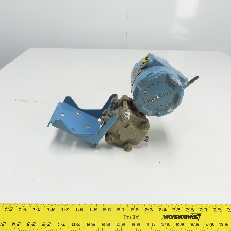 Rosemount 1151GP0S22B1 Pressure Transmitter 45VDC 6000PSI 4-20mA ...