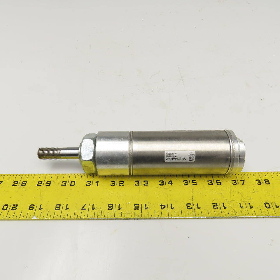 Parker 1.75DSR02.00 1-3/4" Bore 2" Stroke Double Stainless Acting Air Cylinder