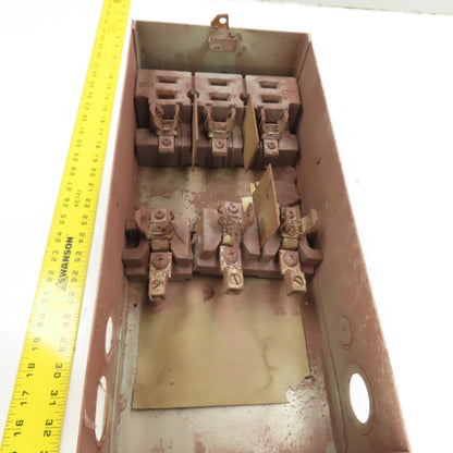 Continental Electric PFP352 60A 600VAC Fusible Bus Plug Tap 3PH 3W