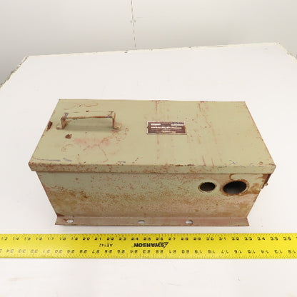 Continental Electric PFP352 60A 600VAC Fusible Bus Plug Tap 3PH 3W