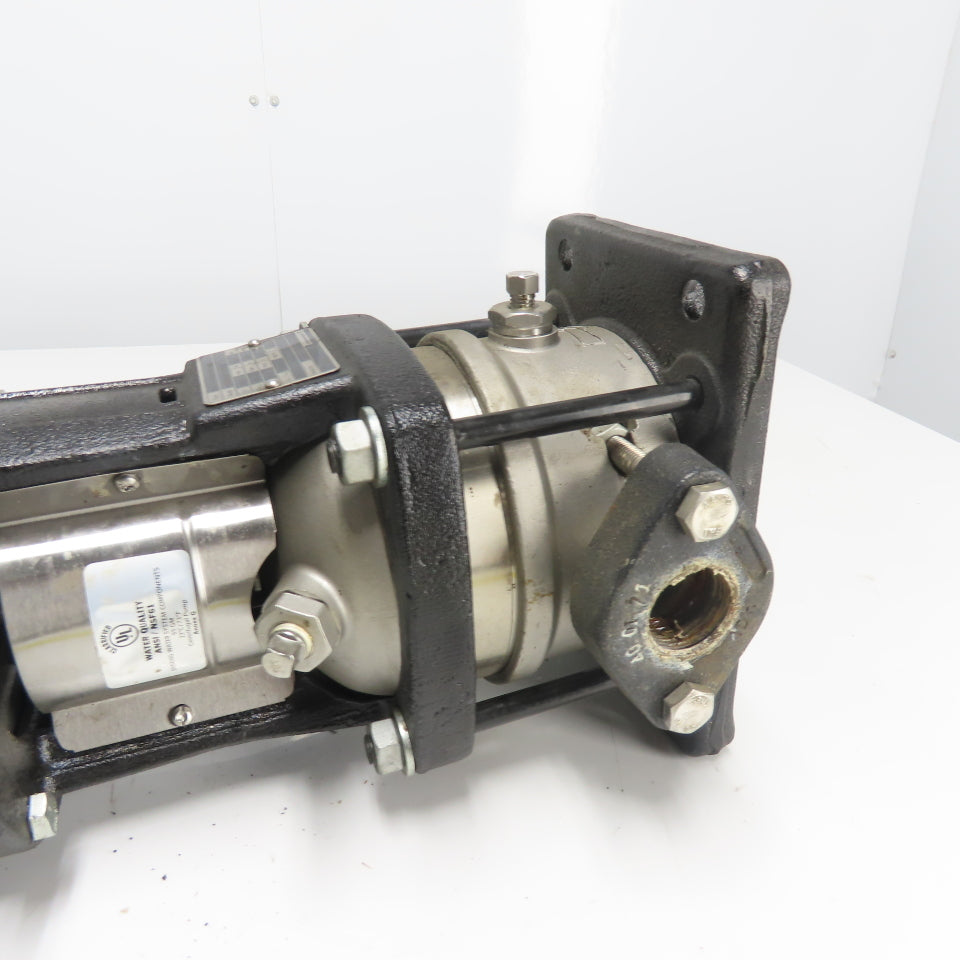 Grundfos CR13-3 A-CAB-IX-E-HQQE 0.5hp Multistage Centrifugal Pump 3Ph 15.41GPM