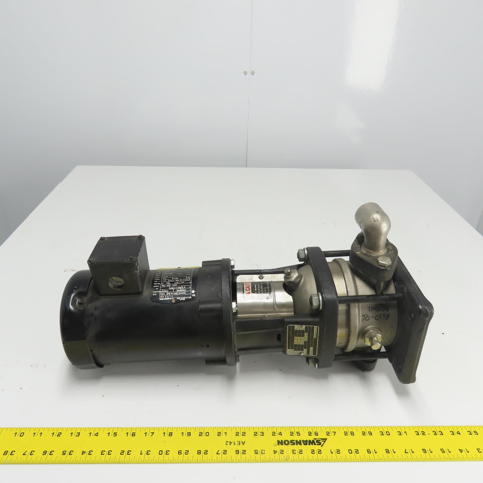 Grundfos CR13-3 A-CAB-IX-E-HQQE 0.5hp Multistage Centrifugal Pump 3Ph 15.41GPM