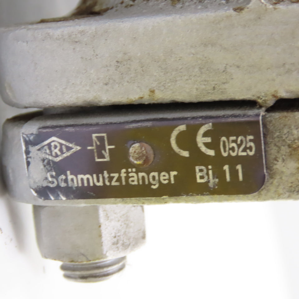 Schmutzfanger 020106G 103100156 1-1/2" Flanged Inline Dirt Grease Trap EN JS1049