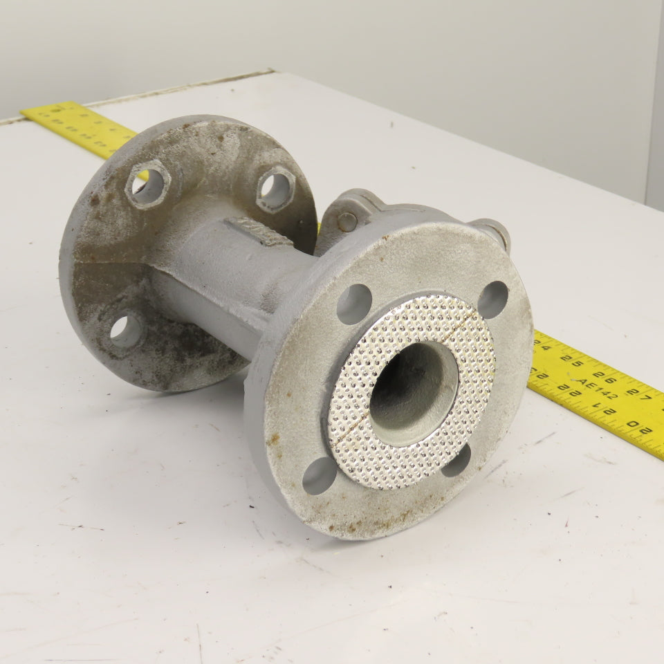 Schmutzfanger 020106G 103100156 1-1/2" Flanged Inline Dirt Grease Trap EN JS1049