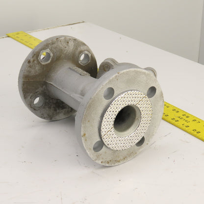 Schmutzfanger 020106G 103100156 1-1/2" Flanged Inline Dirt Grease Trap EN JS1049