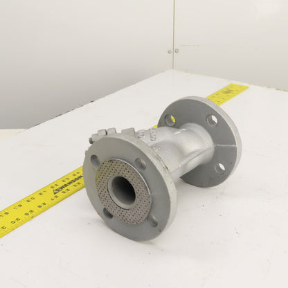 Schmutzfanger 020106G 103100156 1-1/2" Flanged Inline Dirt Grease Trap EN JS1049