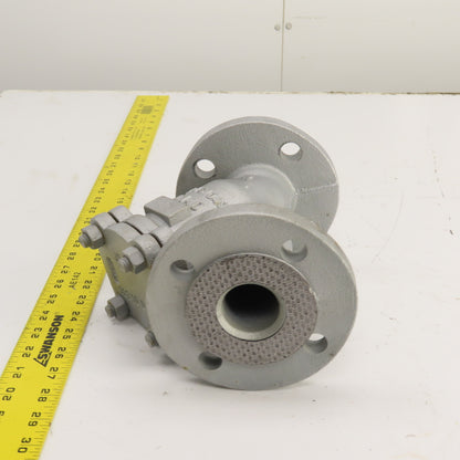 Schmutzfanger 020106G 103100156 1-1/2" Flanged Inline Dirt Grease Trap EN JS1049