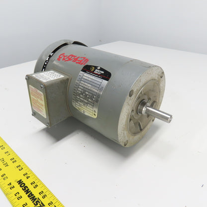 Boston Gear HUTF-5/8-B 1HP 3Ph Electric Motor 230460V 56C Frame 1775RPM