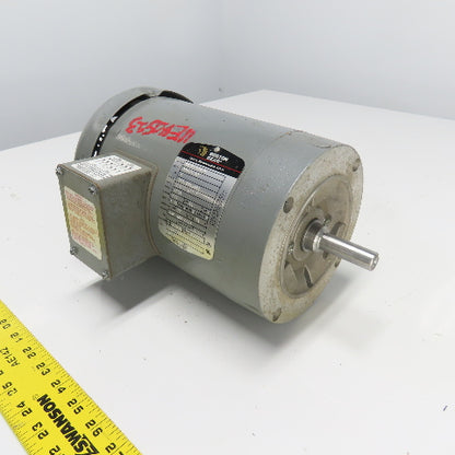 Boston Gear HUTF-5/8-B 1HP 3Ph Electric Motor 230460V 56C Frame 1775RPM