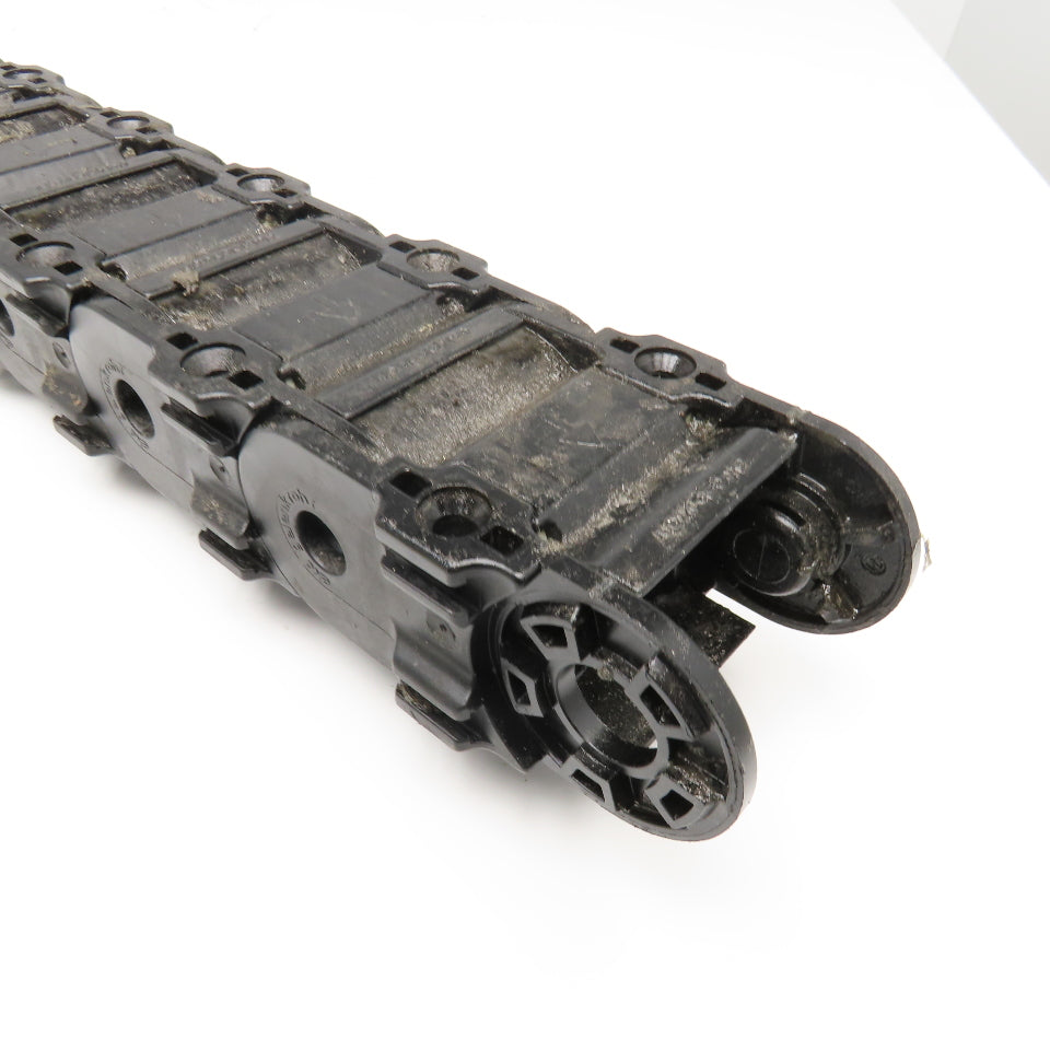 EKD Gelenkrohr 45mm x 35mm Flexible Feed Thru Wire Cable Carrier Drag Chain 70"
