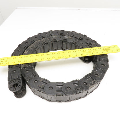 EKD Gelenkrohr 45mm x 35mm Flexible Feed Thru Wire Cable Carrier Drag Chain 70"
