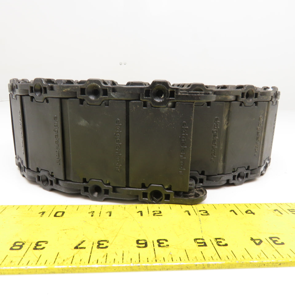 EKD Gelenkrohr 45mm x17mm Flexible Feed Thru Wire Cable Carrier Drag Chain 59"