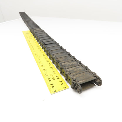 EKD Gelenkrohr 45mm x17mm Flexible Feed Thru Wire Cable Carrier Drag Chain 59"